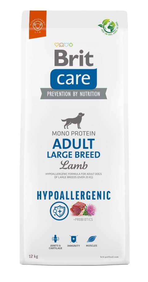 Brit Care Dog Hypoallergenic Adult Large Lamb 12kg Brit Care Dog Hypoallergenic Adult Large Lamb 12kg