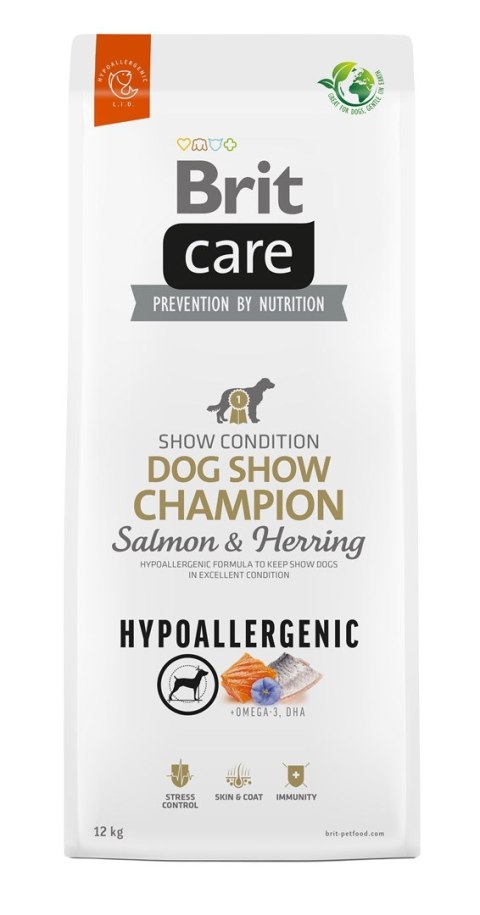 Brit Care Dog Hypoallergenic Dog Show Champion 12kg Brit Care Dog Hypoallergenic Dog Show Champion 12kg