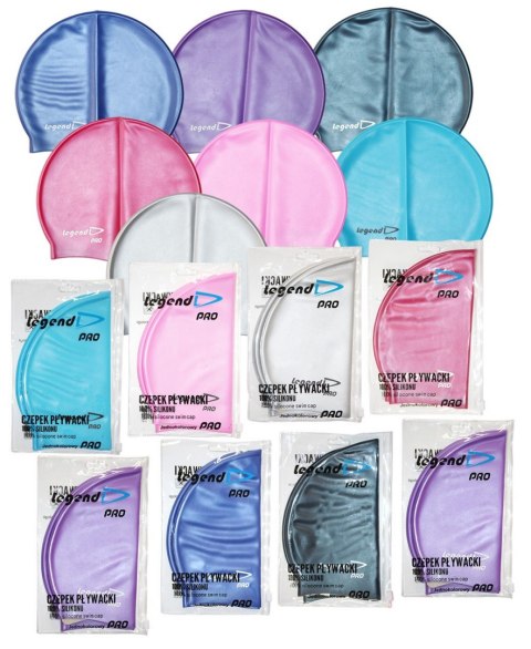 Czepek pływacki silikonowy LEGEND PRO