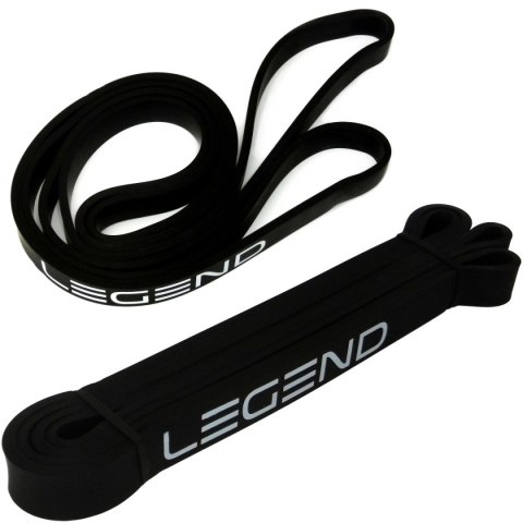 Taśma treningowa Power Band opór 12-30 kg 2,2 cm czarna Legend