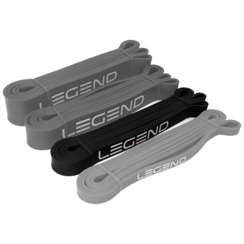 Taśma treningowa Power Band opór 12-30 kg 2,2 cm czarna Legend