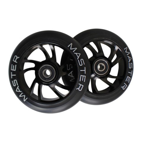 Kółka do Hulajnogi z Łożyskami Stunt MASTER 110 mm Black Kółka do Hulajnogi z Łożyskami Stunt MASTER 110 mm Black