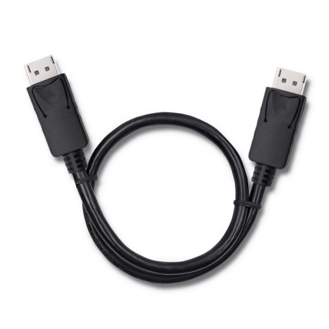 Qoltec DisplayPort v1.2 męski | DisplayPort v1.2 męski | 5K | 0.5m Qoltec DisplayPort v1.2 męski | DisplayPort v1.2 męski | 5K | 0.5m