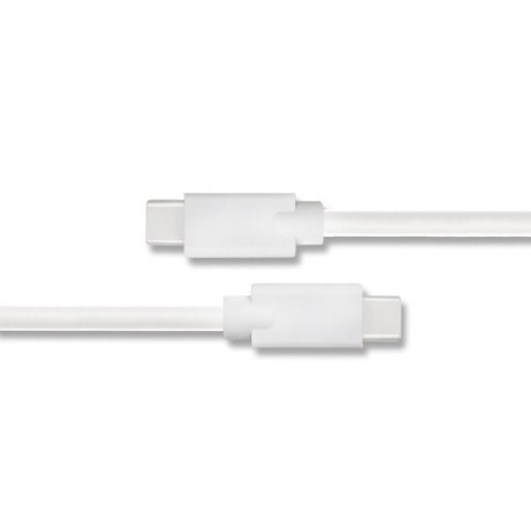 Qoltec Kabel USB 2.0 typ C męski | USB 2.0 typ C męski | 2m | Biały Qoltec Kabel USB 2.0 typ C męski | USB 2.0 typ C męski | 2m | Biały