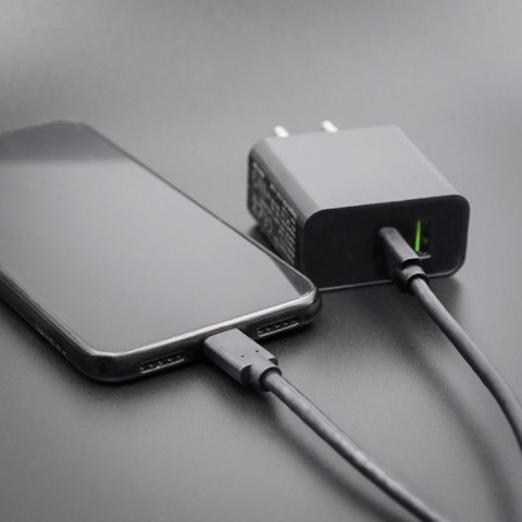 Qoltec Kabel USB 3.1 typ C męski | USB 3.1 typ C męski | 1.4m | Czarny Qoltec Kabel USB 3.1 typ C męski | USB 3.1 typ C męski | 1.4m | Czarny