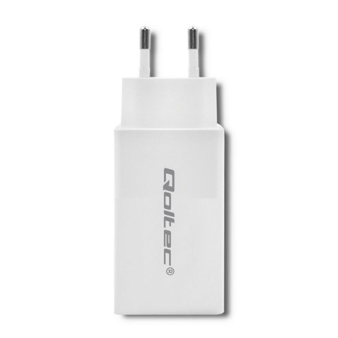 Qoltec Ładowarka GaN FAST 65W | 5-20V | 2.25-3.25A | USB | USB typ C PD Qoltec Ładowarka GaN FAST 65W | 5-20V | 2.25-3.25A | USB | USB typ C PD
