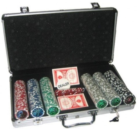 Zestaw do Pokera MASTER Deluxe 300 Zestaw do Pokera MASTER Deluxe 300