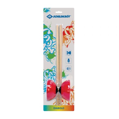 Zestaw do Żonglerki SCHILDKROT Diabolo Red Zestaw do Żonglerki SCHILDKROT Diabolo Red