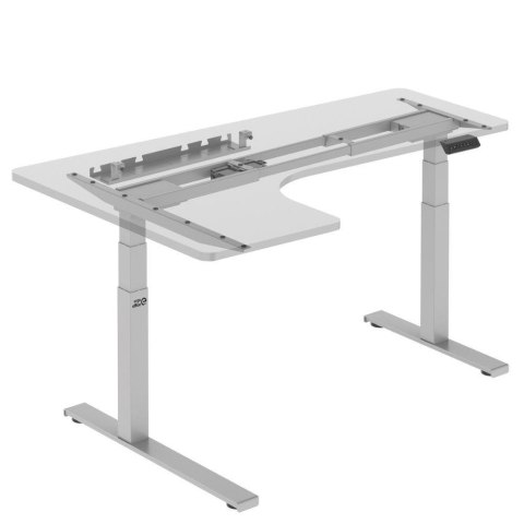 Biurko elektryczne narożne bez blatu Ergo Office ER-432 do pracy stojąco-siedzącej, max. 125kg max. wys. 1280mm Biurko elektryczne narożne bez blatu Ergo Office ER-432 do pracy stojąco-siedzącej, max. 125kg max. wys. 1280mm