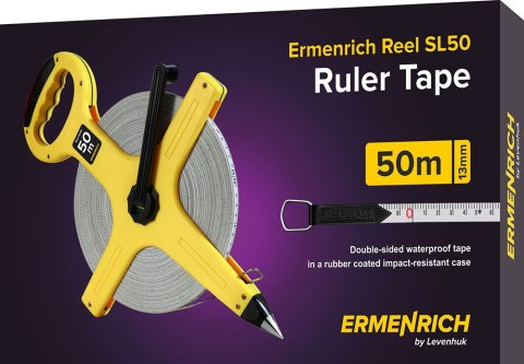 Taśma miernicza Ermenrich Reel SL50 Taśma miernicza Ermenrich Reel SL50