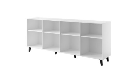 Komoda FARO 200x42x82 biały mat + dąb craft Komoda FARO 200x42x82 biały mat + dąb craft