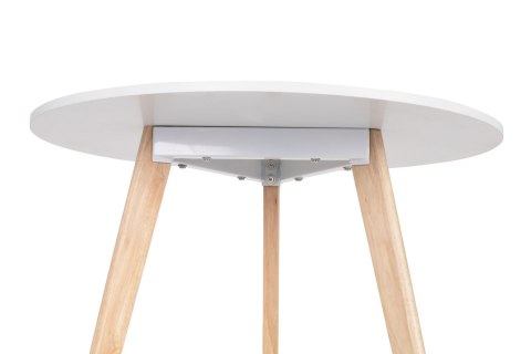 Stół stolik nowoczesny drewniany do salonu kuchni 80cm Stół stolik nowoczesny drewniany do salonu kuchni 80cm