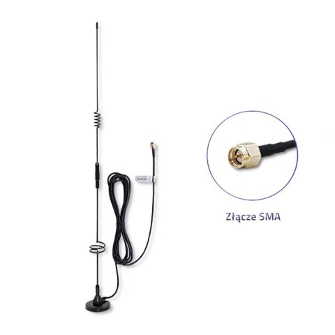Qoltec Antena GSM 800-2100 MHz | Wewnętrzna Qoltec Antena GSM 800-2100 MHz | Wewnętrzna