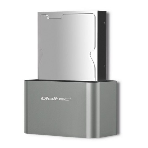 Qoltec Stacja dokująca dysków HDD/SSD | 2.5"/3.5" SATA | USB 3.0 Qoltec Stacja dokująca dysków HDD/SSD | 2.5"/3.5" SATA | USB 3.0