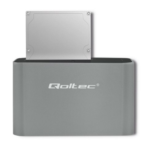 Qoltec Stacja dokująca dysków HDD/SSD | 2.5"/3.5" SATA | USB 3.0 Qoltec Stacja dokująca dysków HDD/SSD | 2.5"/3.5" SATA | USB 3.0