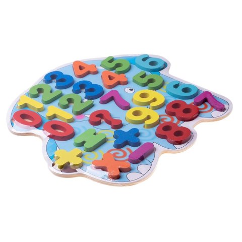Układanka/ puzzle dla najmłodszych "Cyferki"