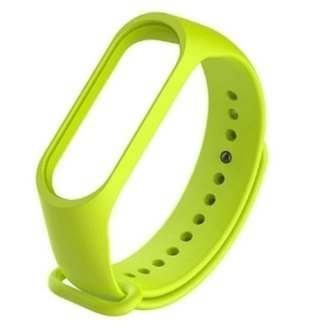 Silikonowy pasek do Xiaomi Mi Band 5/ Xiaomi Mi Band 6 - limonkowy