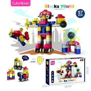 DIY Robot - zestaw klocków nauka, edukacja