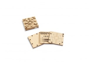 Drewniane Puzzle 3D - Gra Młynek z Drewna