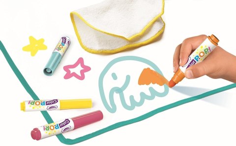 Crayola: Colour POP - Zestaw 4 suchościeralnych mini flamastrów