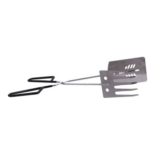 Chromowne szczypce BBQ 38cm