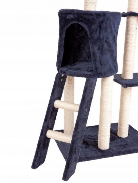 Drapak dla kota domek drzewo legowisko 138cm xl Szary Drapak dla kota domek drzewo legowisko 138cm xl Szary