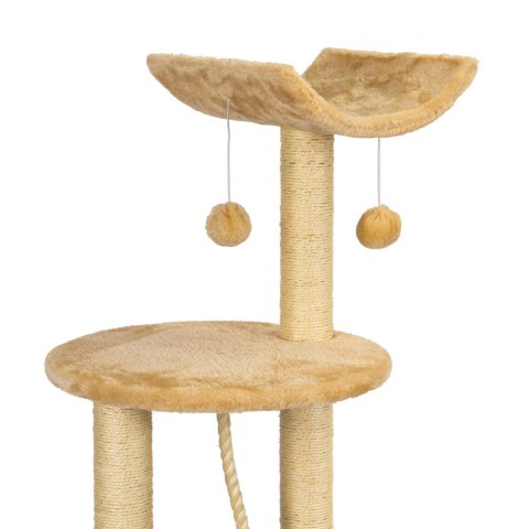 Drapak dla kota domek legowisko piętrowe wieża 120cm + zabawki Drapak dla kota domek legowisko piętrowe wieża 120cm + zabawki