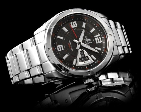 Zegarek Męski CASIO EDIFICE DRAGTON 10 BAR do Pływania EF-129D-1AVEF Zegarek Męski CASIO EDIFICE DRAGTON 10 BAR do Pływania EF-129D-1AVEF