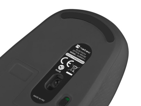 NATEC MYSZ BEZPRZEWODOWA HARRIER 2 1600DPI BLUETOOTH 5.1 CZARNA NMY-1960 NATEC MYSZ BEZPRZEWODOWA HARRIER 2 1600DPI BLUETOOTH 5.1 CZARNA NMY-1960