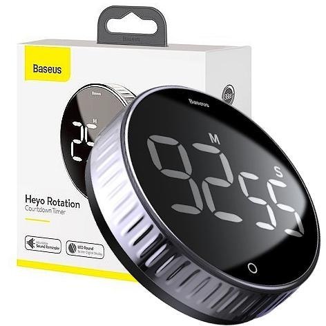 Baseus Heyo Rotation | Stoper kuchenny minutnik timer cyfrowy magnetyczny Baseus Heyo Rotation | Stoper kuchenny minutnik timer cyfrowy magnetyczny
