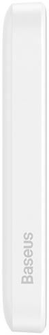 Baseus Magnetic Mini | Power Bank 6000mAh 20W z ładowaniem bezprzewodowym MagSafe WHITE Baseus Magnetic Mini | Power Bank 6000mAh 20W z ładowaniem bezprzewodowym MagSafe WHITE