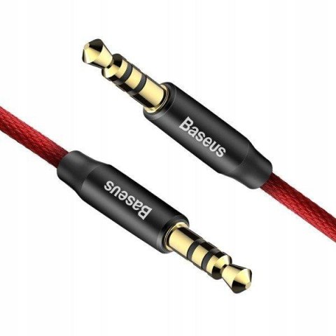 Kabel audio Baseus Yiven M30 | Kabel audio AUX pozłacany mini Jack 3.5mm - mini Jack 3.5mm 1.5M Kabel audio Baseus Yiven M30 | Kabel audio AUX pozłacany mini Jack 3.5mm - mini Jack 3.5mm 1.5M