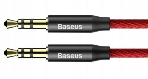 Kabel audio Baseus Yiven | Pozłacany kabel Audio AUX Mini Jack 3.5mm - Mini Jack 3.5mm 100cm Kabel audio Baseus Yiven | Pozłacany kabel Audio AUX Mini Jack 3.5mm - Mini Jack 3.5mm 100cm