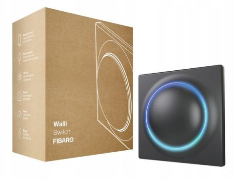 FIBARO Walli Switch Antracyt (10pack) | FGWDSEU-221-8 FIBARO Walli Switch Antracyt (10pack) | FGWDSEU-221-8