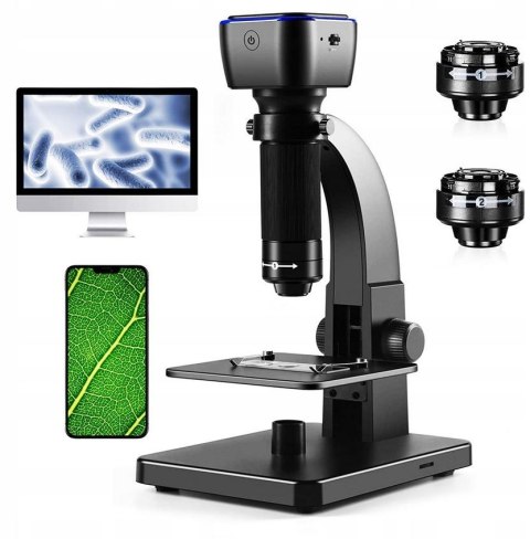 Mikroskop cyfrowy WIFI 2000x 10LED 1080P 12MPIX Inskam315 Mikroskop cyfrowy WIFI 2000x 10LED 1080P 12MPIX Inskam315
