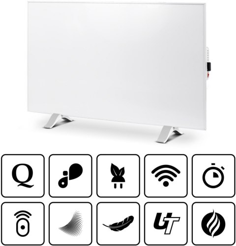 Panel grzewczy IR CRONOS Synthelith PRO CRP-600TWP TUYA white Panel grzewczy IR CRONOS Synthelith PRO CRP-600TWP TUYA white