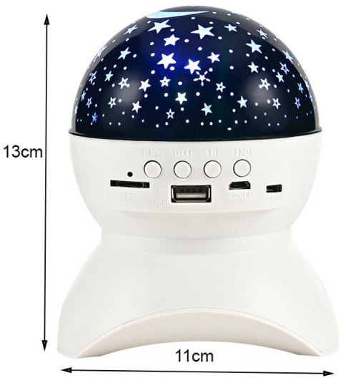 Projektor gwiazd lampka nocna nieba star led usb Projektor gwiazd lampka nocna nieba star led usb