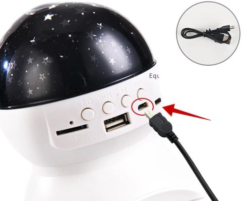 Projektor gwiazd lampka nocna nieba star led usb Projektor gwiazd lampka nocna nieba star led usb