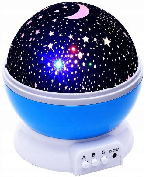 Projektor gwiazd star master koło lampka nocna Projektor gwiazd star master koło lampka nocna