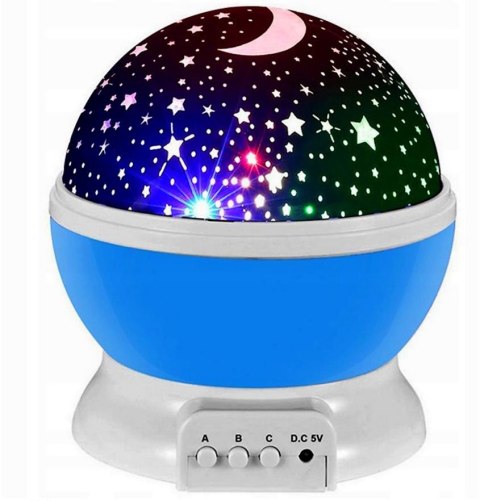 Projektor gwiazd star master koło lampka nocna Projektor gwiazd star master koło lampka nocna