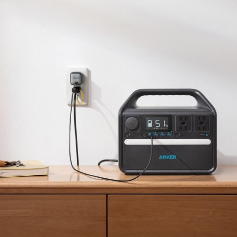 Przenośna stacja ładowania Anker PowerHouse 535 512Wh 500W Przenośna stacja ładowania Anker PowerHouse 535 512Wh 500W