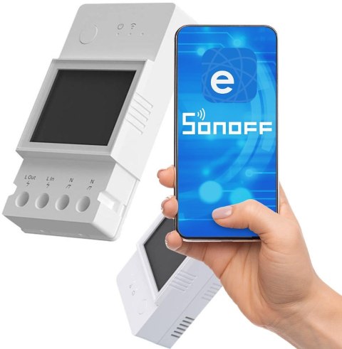 SONOFF POW Elite | POWR320D | Przekaźnik Wifi z funkcją pomiaru zużycia prądu i mocy SONOFF POW Elite | POWR320D | Przekaźnik Wifi z funkcją pomiaru zużycia prądu i mocy