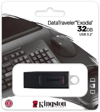 Kingston Pendrive Data Traveler Exodia 32GB USB3.1 Gen1 Kingston Pendrive Data Traveler Exodia 32GB USB3.1 Gen1
