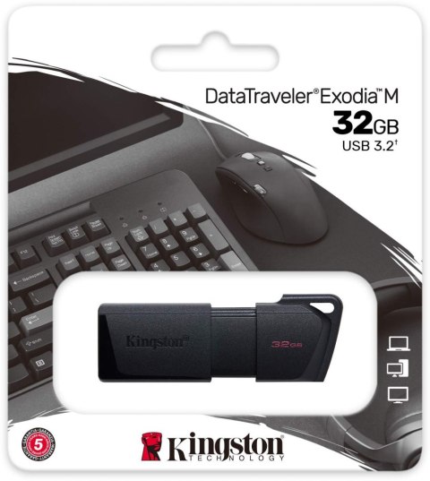 Pendrive Kingston Data Traveler Exodia M 32GB USB3.2 Gen1 Pendrive Kingston Data Traveler Exodia M 32GB USB3.2 Gen1