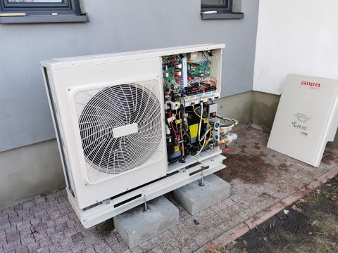 Pompa ciepła monoblock Aiwa 10kW AIWA-HPM9VN Pompa ciepła monoblock Aiwa 10kW AIWA-HPM9VN