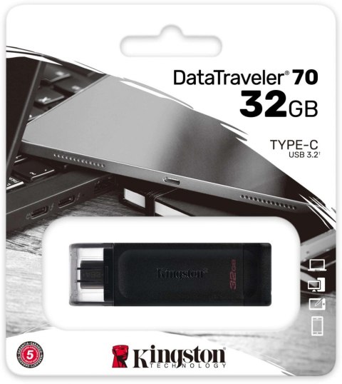 Kingston Pendrive DataTraveler DT70/32GB USB-C Kingston Pendrive DataTraveler DT70/32GB USB-C