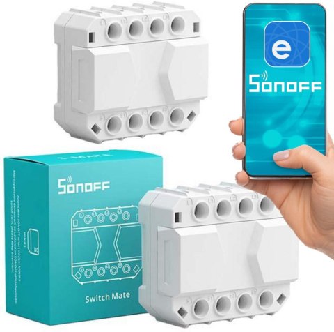 SONOFF Inteligentny pilot eWeLink Remote 3-kanałowy S-Mate SONOFF Inteligentny pilot eWeLink Remote 3-kanałowy S-Mate