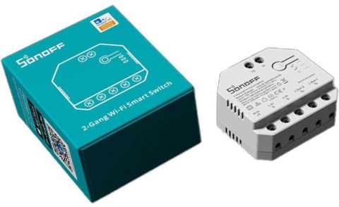 SONOFF sterownik 2-kanałowy roletowy 10A WiFi DUAL R3 LITE SONOFF sterownik 2-kanałowy roletowy 10A WiFi DUAL R3 LITE