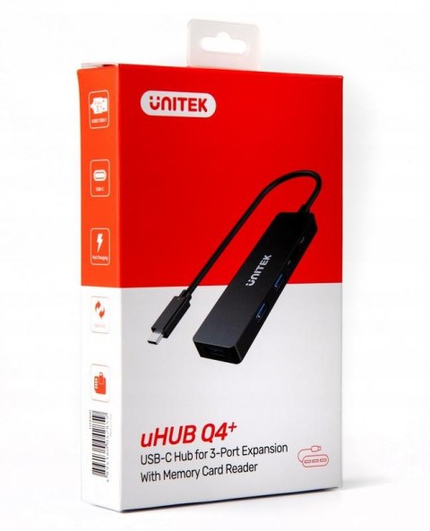 Unitek Hub USB-C 3 x USB 3.1 Gen 1 SD microSD Unitek Hub USB-C 3 x USB 3.1 Gen 1 SD microSD