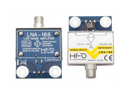 WZMACNIACZ ANTENOWY EKRANOWANY LNA166 20 DB WZMACNIACZ ANTENOWY EKRANOWANY LNA166 20 DB